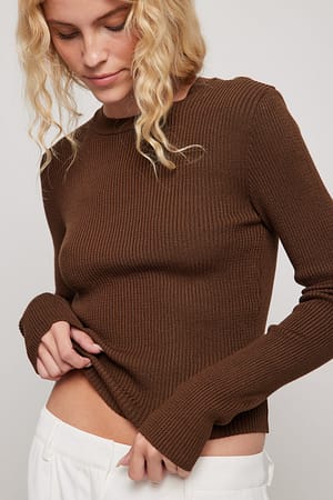 Brown Sweaters